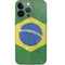 Brazil Flag Distressed iPhone 14 Pro Skin